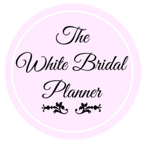 the white bridal planner logo